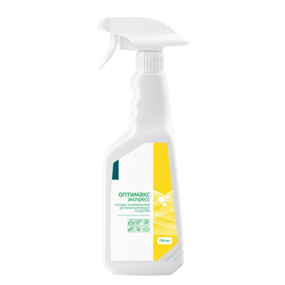 Дезинфицирующий спрей Оптимакс 750 мл. Дезинфицирующий спрей Оптимакс 750 мл.