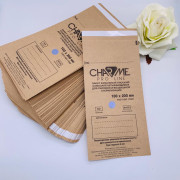 Пакеты бумажные "CHARME" для стерилизации, крафт, самозапечатывающийся 100ммх200мм (100 шт)