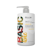 OLLIN BASIC LINE Кондиционер для сияния и блеска с аргановым маслом 750мл/ Argan Oil Shine & Brilli