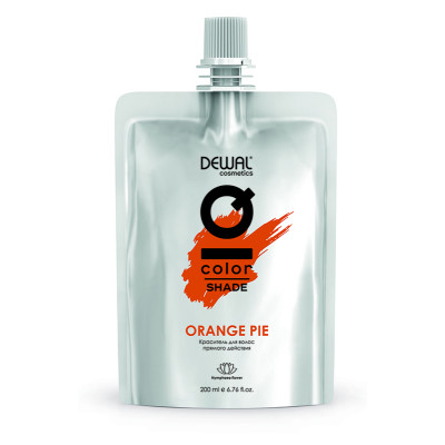 Прямой краситель DEWAL Cosmetics IQ COLOR SHADE ORANGE PIE, 200 мл Прямой краситель DEWAL Cosmetics IQ COLOR SHADE ORANGE PIE, 200 мл