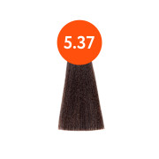 OLLIN "N-JOY" 5/37 – светлый шатен золотисто-коричневый, перманентная крем-краска для волос 100мл