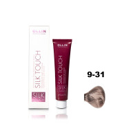 OLLIN SILK TOUCH 9/31 блондин золотисто-пепельный 60мл Безаммиачный стойкий краситель для волос