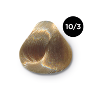 OLLIN PERFORMANCE 10/3 светлый блондин золотистый 60мл Перманентная крем-краска для волос