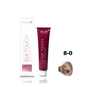 OLLIN SILK TOUCH 8/0 светло-русый 60мл Безаммиачный стойкий краситель для волос