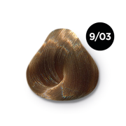 OLLIN COLOR 9/03 блондин прозрачно-золотистый 60мл Перманентная крем-краска для волос