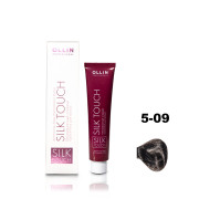 OLLIN SILK TOUCH 5/09 светлый шатен прозрачно-зеленый 60мл Безаммиачный стойкий краситель для волос