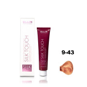 OLLIN SILK TOUCH 9/43 блондин медно-золотистый 60мл Безаммиачный стойкий краситель для волос