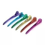 Зажимы парикмахерские металлические 93*15*13 мм, 6 шт. Kapous