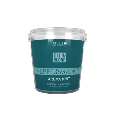 OLLIN BLOND PERFORMANCE Aroma Mint Осветляющий порошок с ароматом мяты 500г OLLIN BLOND PERFORMANCE Aroma Mint Осветляющий порошок с ароматом мяты 500г