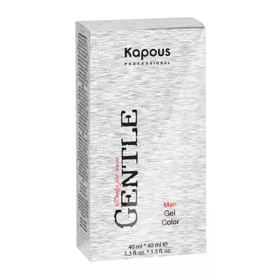 Гель-краска для мужчин б/а "Gentlemen" № 6 светло-коричневый 40+40мл Гель-краска для мужчин б/а "Gentlemen" № 6 светло-коричневый 40+40мл