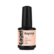 1740 Базовое покрытие эластичное бежевое &laquo;Elastic Base Coat Beige&raquo; Lagel 15мл., Kapous