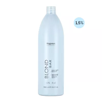 Кремообр.окислит. эмульсия 1.5% «Blond Cremoxon» с экстр. Жемчуга серии “Blond Bar”, 1000мл Кремообр.окислит. эмульсия 1.5% «Blond Cremoxon» с экстр. Жемчуга серии “Blond Bar”, 1000мл