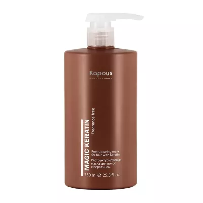 Маска реструктурирующая с кератином серии "Magic Keratin" 750 мл Маска реструктурирующая с кератином серии "Magic Keratin" 750 мл