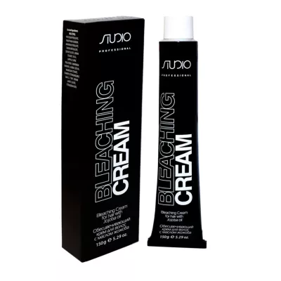 Обесцвечивающий крем для волос с маслом жожоба 150гр.,линии Studio Professional Обесцвечивающий крем для волос с маслом жожоба 150гр.,линии Studio Professional