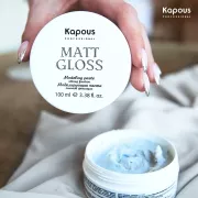 Паста моделирующая для волос сильной фикс. "Matt Gloss" 100мл