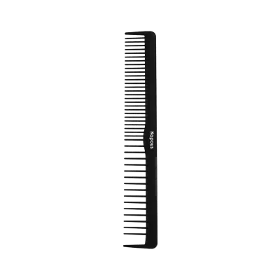 Расческа парикмахерская «Carbon fiber» 172*27 мм Kapous Расческа парикмахерская «Carbon fiber» 172*27 мм Kapous