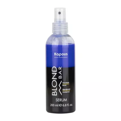 Сыворотка двухфазная для волос с антижелтым эффектом серии Сыворотка двухфазная для волос с антижелтым эффектом серии