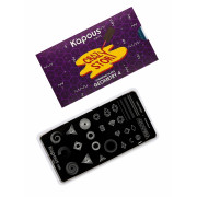 2355 Пластина для стемпинга Geometry 4 &laquo;Crazy story&raquo;, , шт