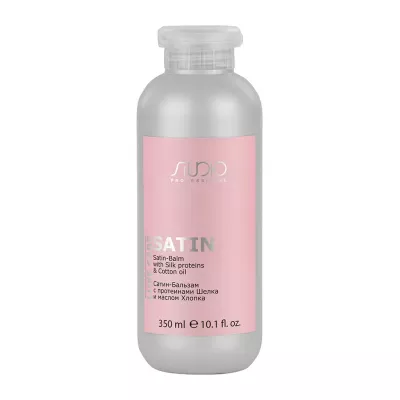 Бальзам-Сатин с протеинами шелка и маслом хлопка серии Бальзам-Сатин с протеинами шелка и маслом хлопка серии