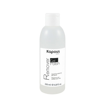 1224 Жидкость для снятия гель-лака "Gel Polish Remover" 200мл., Kapous 1224 Жидкость для снятия гель-лака "Gel Polish Remover" 200мл., Kapous