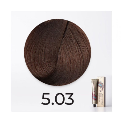 Краска для волос FarmaVita Life Color Plus 5.03 светло коричневый теплый, 100мл Краска для волос FarmaVita Life Color Plus 5.03 светло коричневый теплый, 100мл
