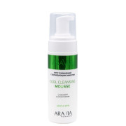 Мусс перед депиляцией очищающий с охлаждающим эффектом с алоэ вера и аллантоином ARAVIA Professional