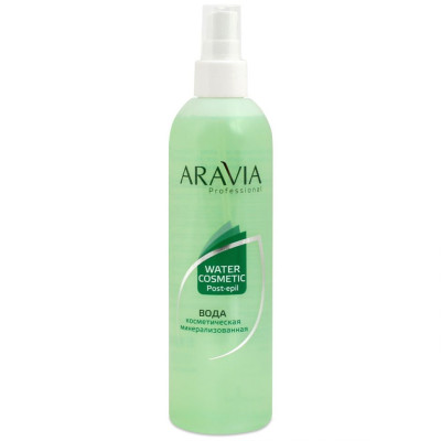 Вода ARAVIA Professional косметическая минерализорованная с мятой и витаминами 300мл Вода ARAVIA Professional косметическая минерализорованная с мятой и витаминами 300мл