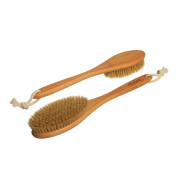Щётка для сухого массажа натуральная щетина ARAVIA Professional мягкая