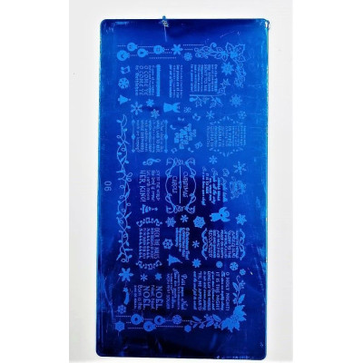 Пластина для стемпинга E.co Nails №06 Пластина для стемпинга E.co Nails №06