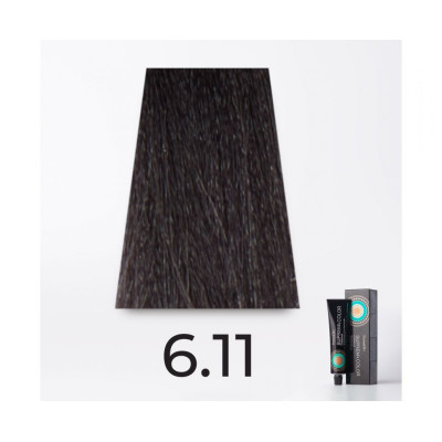 Краска для волос FarmaVita Suprema 6.11 темный интенсивный пепельный блондин, 60мл Краска для волос FarmaVita Suprema 6.11 темный интенсивный пепельный блондин, 60мл