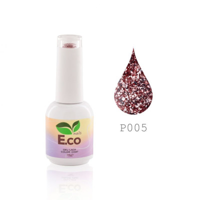 P005 Гель-лак для ногтей E.Co Nails коллекция Platinum, 10мл P005 Гель-лак для ногтей E.Co Nails коллекция Platinum, 10мл