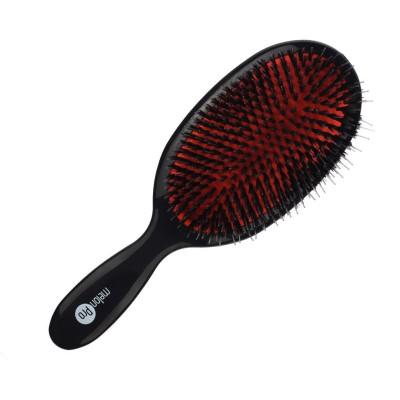 Щетка для волос Мelon Pro, нейлон и натуральная щетина на пластиковой основе, 230*80мм Щетка для волос Мelon Pro, нейлон и натуральная щетина на пластиковой основе, 230*80мм