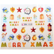 Наклейки для ногтей Новогоднее чудо BN1020