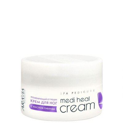 Крем ARAVIA Professional регенерирующий от трещин с маслом лаванды Medi Heal Cream, 150 мл Крем ARAVIA Professional регенерирующий от трещин с маслом лаванды Medi Heal Cream, 150 мл