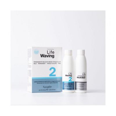 Химическая завивка FarmaVita LIFE WAVING для поврежденных волос в наборе 2 110мл Химическая завивка FarmaVita LIFE WAVING для поврежденных волос в наборе 2 110мл