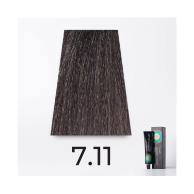 Краска для волос FarmaVita Suprema 7.11 интенсивный пепельный блондин, 60мл Краска для волос FarmaVita Suprema 7.11 интенсивный пепельный блондин, 60мл