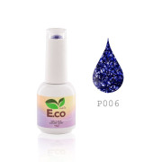 Гель-лак для ногтей с блестками E.co Nails Platinum P006 10мл