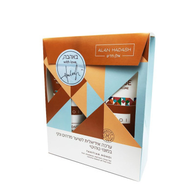 Набор косметики для волос (шампунь и кондиционер) Alan Hadash Tahitian Monoi Набор косметики для волос (шампунь и кондиционер) Alan Hadash Tahitian Monoi