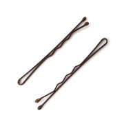 Невидимки для волос кофе волна 1.45*48мм,40штв уп