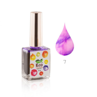 Акварель для дизайна ногтей E.co Nails Water Color №07 10 мл Акварель для дизайна ногтей E.co Nails Water Color №07 10 мл