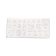 Пластина для стемпинга E.co Nails QS+21