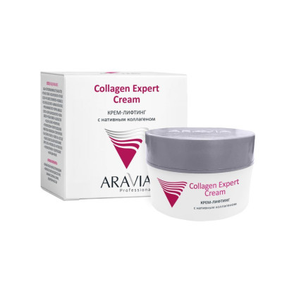 Крем-лифтинг с нативным коллагеном ARAVIA Professional Collagen Expert Cream, 50мл Крем-лифтинг с нативным коллагеном ARAVIA Professional Collagen Expert Cream, 50мл