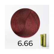 Краска для волос FarmaVita B.Life Color 6.66 Темный блондин насыщенно-красный, 100мл