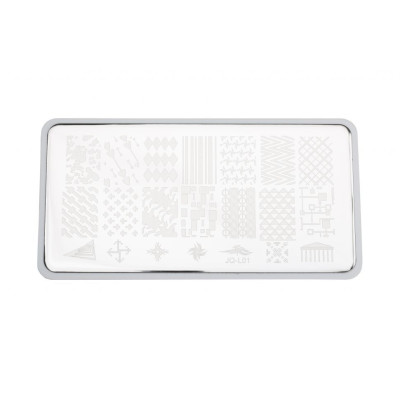 Пластина для стемпинга E.co Nails JQ-L01 Пластина для стемпинга E.co Nails JQ-L01