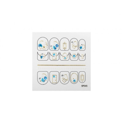 Наклейки для ногтей E.co Nails SP045 Наклейки для ногтей E.co Nails SP045