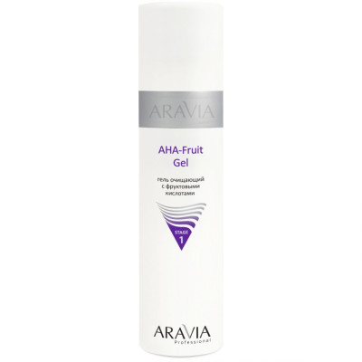 Гель ARAVIA Professional очищающий с фруктовыми кислотами AHA - Fruit Gel, 250 мл Гель ARAVIA Professional очищающий с фруктовыми кислотами AHA - Fruit Gel, 250 мл