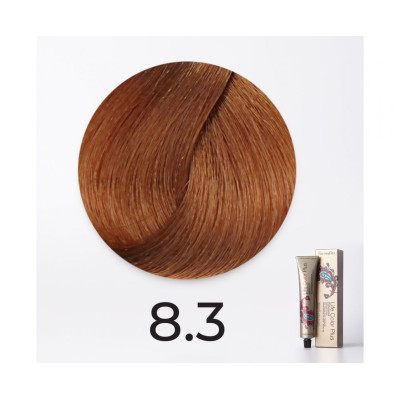 Краска для волос FarmaVita Life Color Plus 8.3 светлый золотистый блондин, 100мл Краска для волос FarmaVita Life Color Plus 8.3 светлый золотистый блондин, 100мл