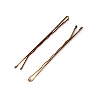 Невидимки для волос бронза волна 1.5*60мм,40штв уп Невидимки для волос бронза волна 1.5*60мм,40штв уп