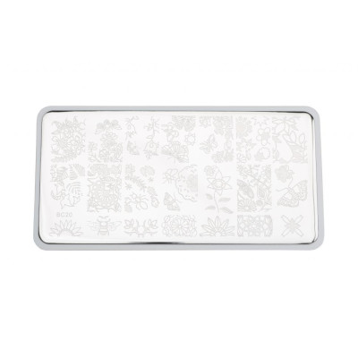 Пластина для стемпинга E.co Nails BC-20 Пластина для стемпинга E.co Nails BC-20