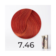 Краска для волос FarmaVita Life Color Plus 7.46 медно-красный блондин, 100мл